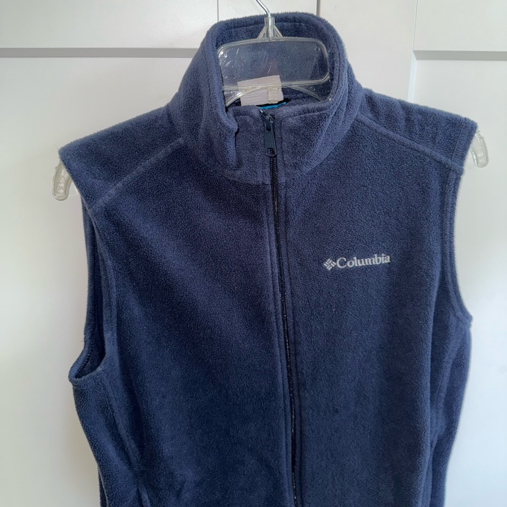 Columbia Navy Fleece Vest